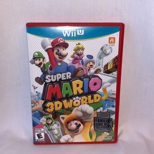 Wii U Super Mario 3D World Video Game
